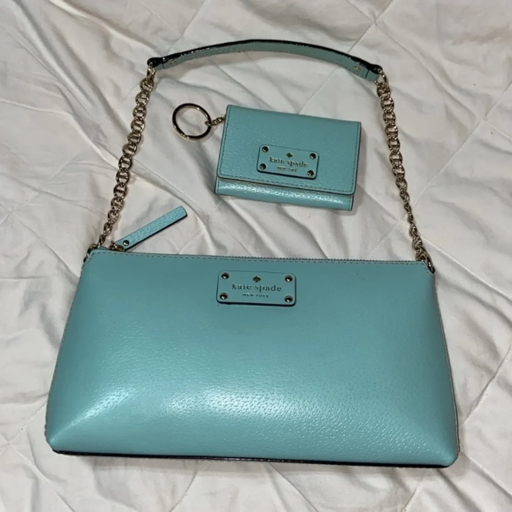 RARE HTF nwot Kate spade wellesley Byrd bag & matching wallet